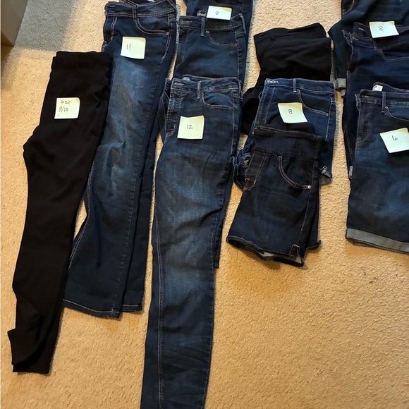 Denizen from Levi's Dark and Light Blue Skinny Jeans - Picture 1 of 4